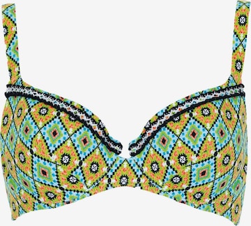 SUNFLAIR T-Shirt Bikinitoppi värissä monivärinen: etupuoli