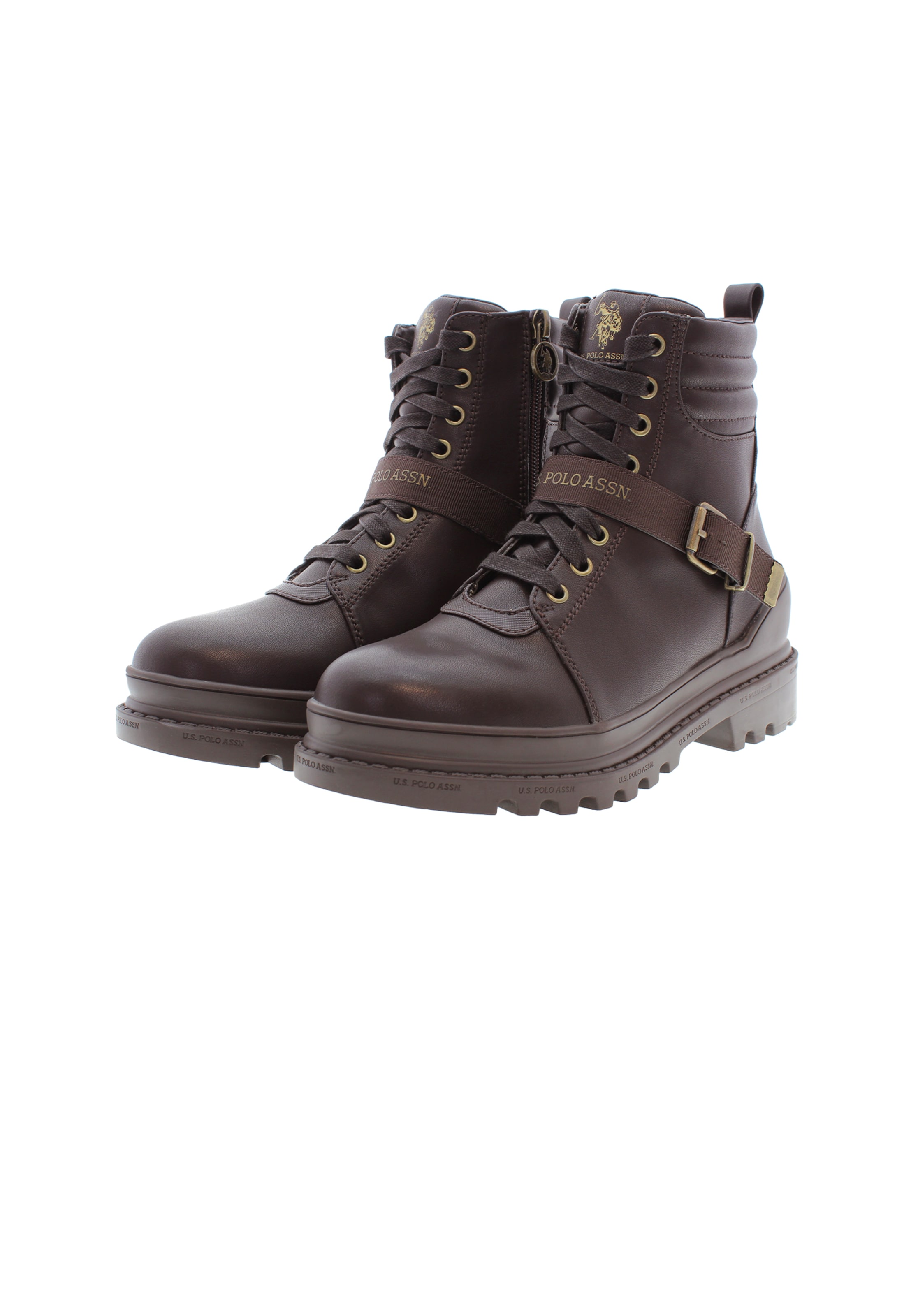 U.S. POLO ASSN. Ankle Boots in Brown