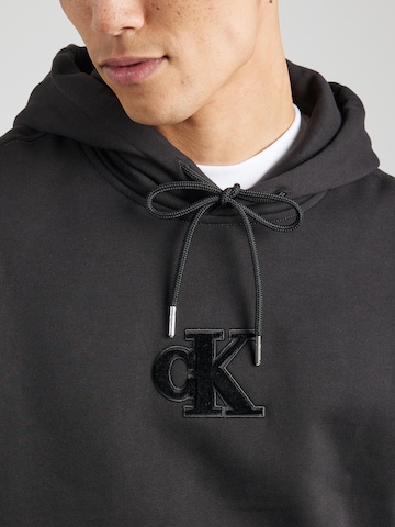 Sweat-shirt Calvin Klein Jeans en noir