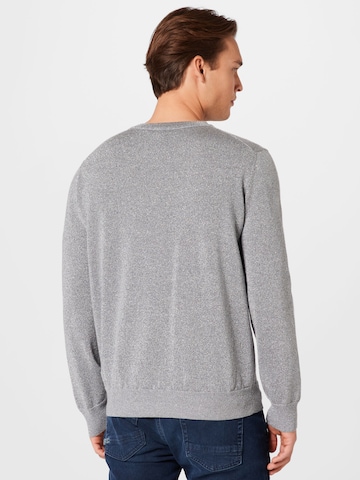 Sweat-shirt 'Slurex' HUGO Red en gris