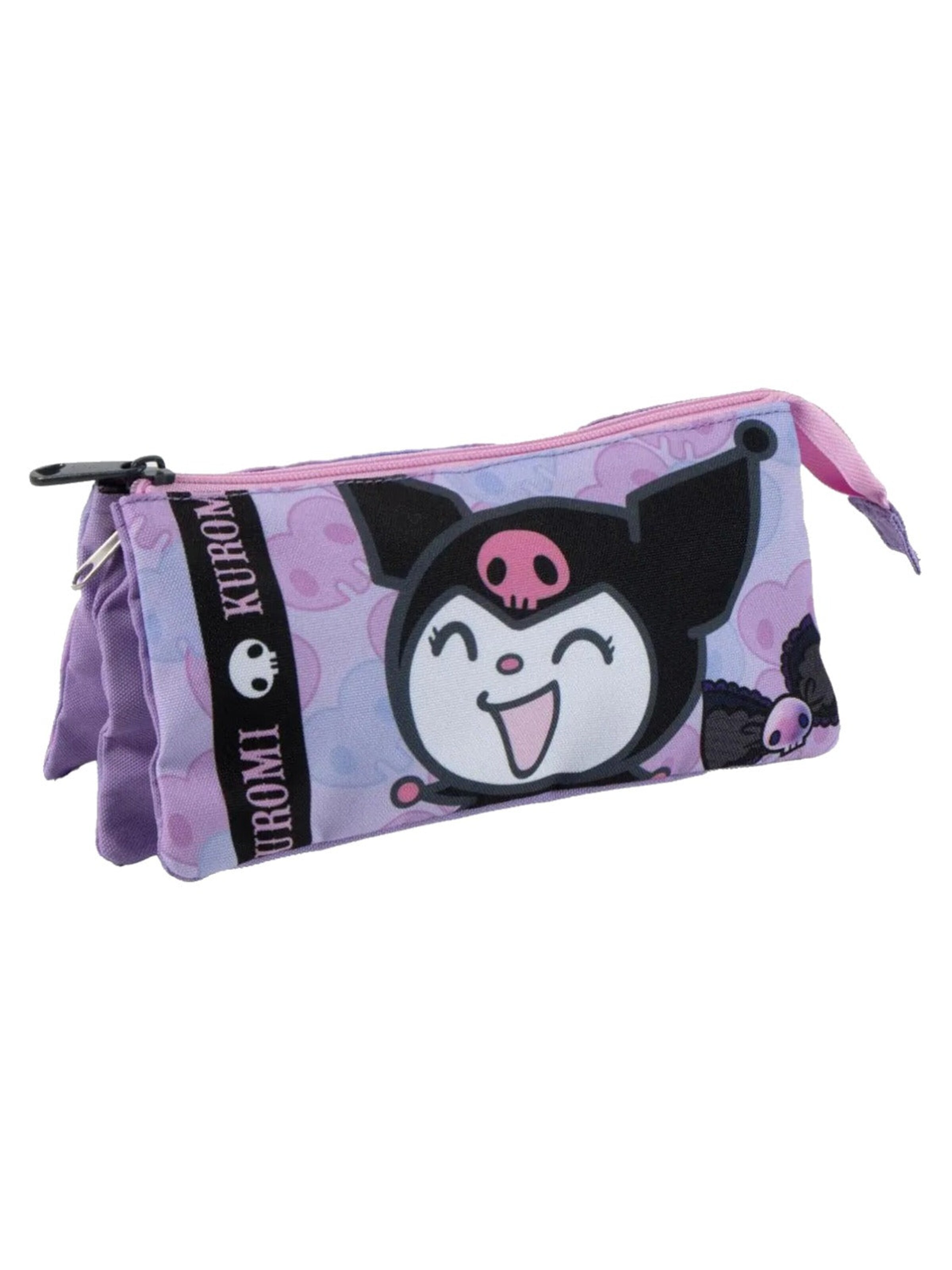 HELLO KITTY Pouch in Grey: front
