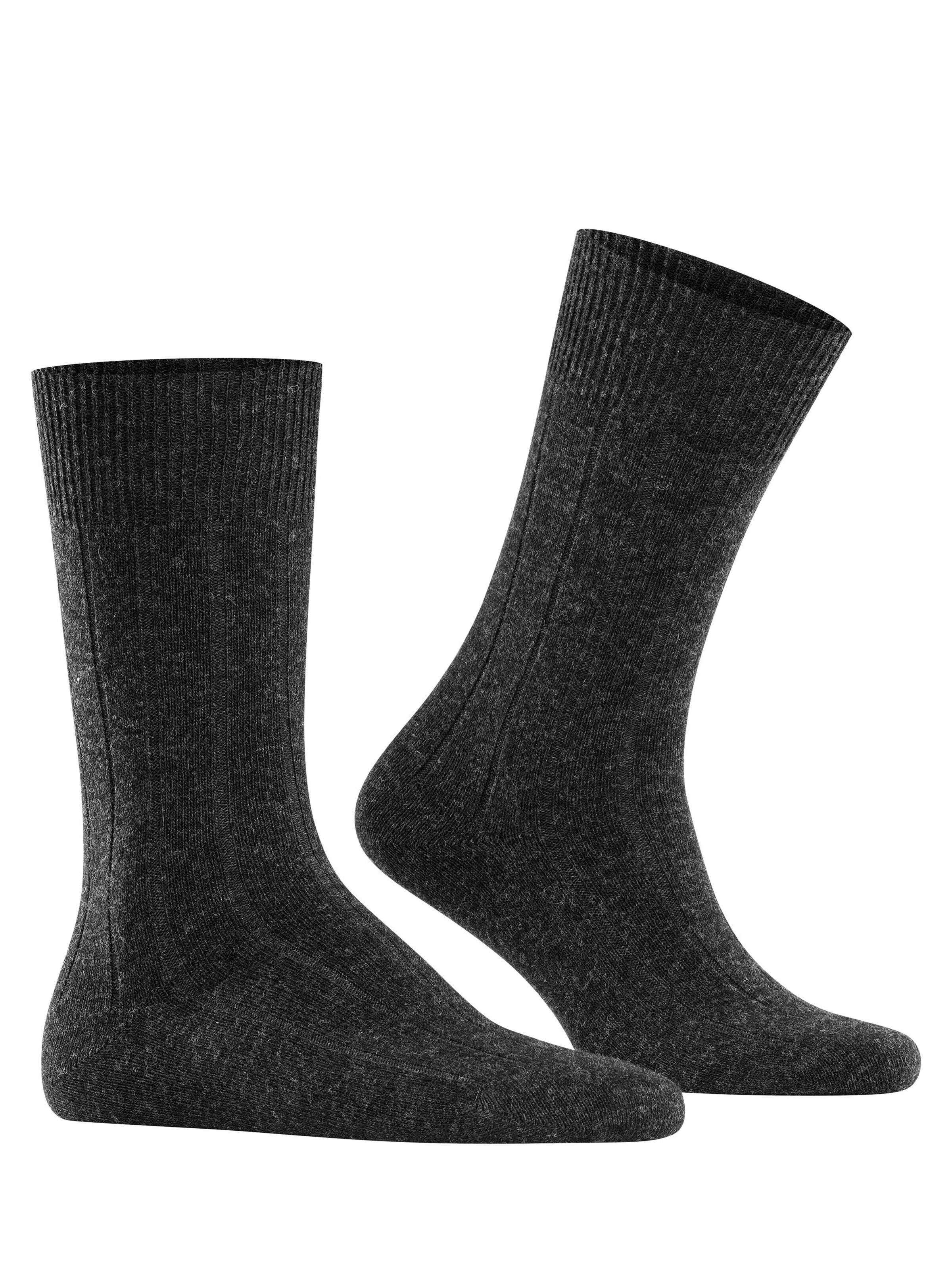 FALKE Socks 'Lhasa Rib' in Grey