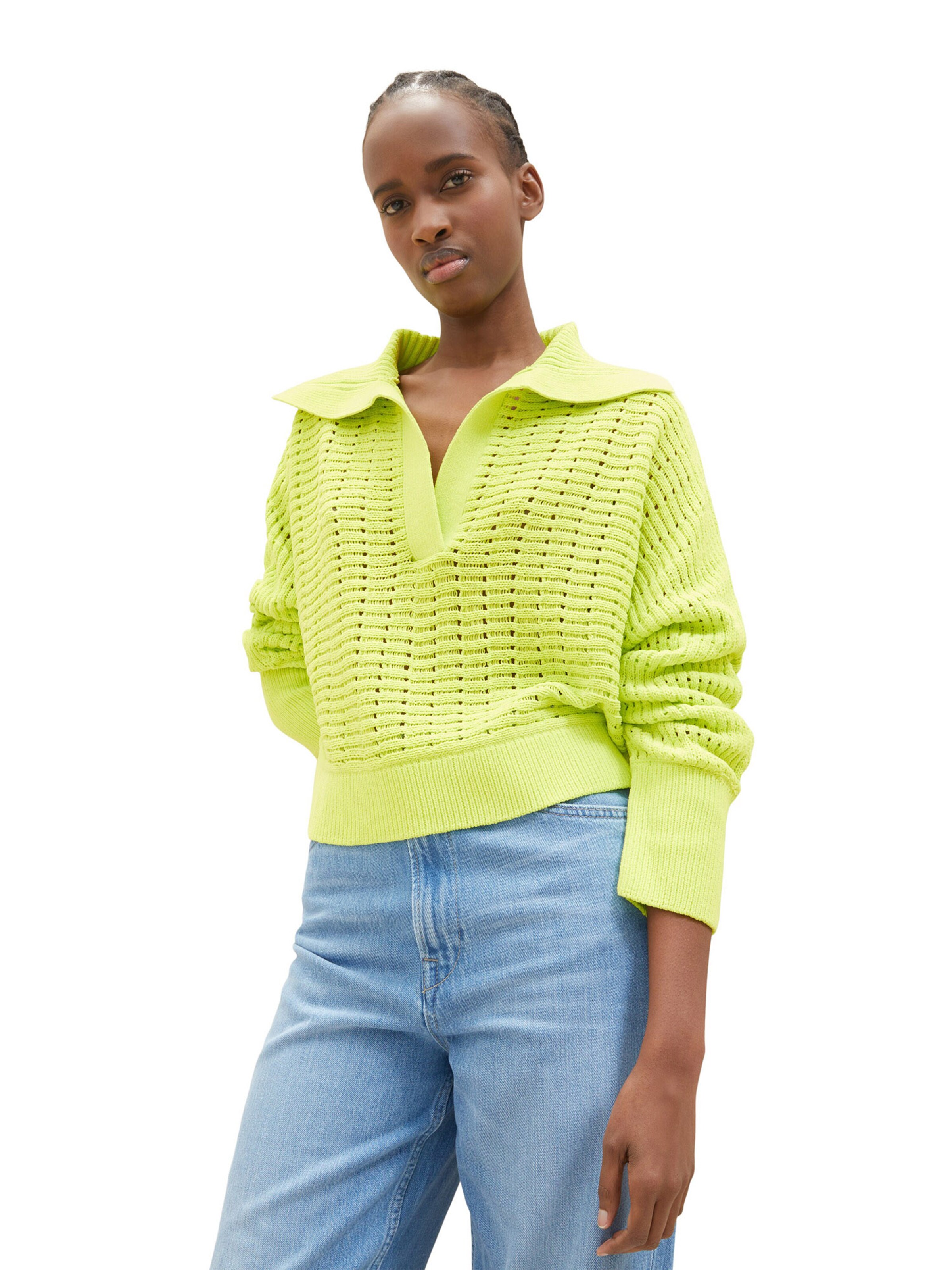 Tom tailor denim sweater sale