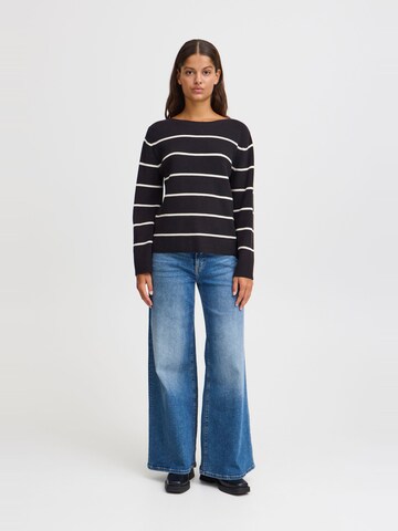 Pull-over 'Boston' ICHI en noir