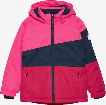 COLOR KIDS Athletic Jacket 'Coski' in Pink: front