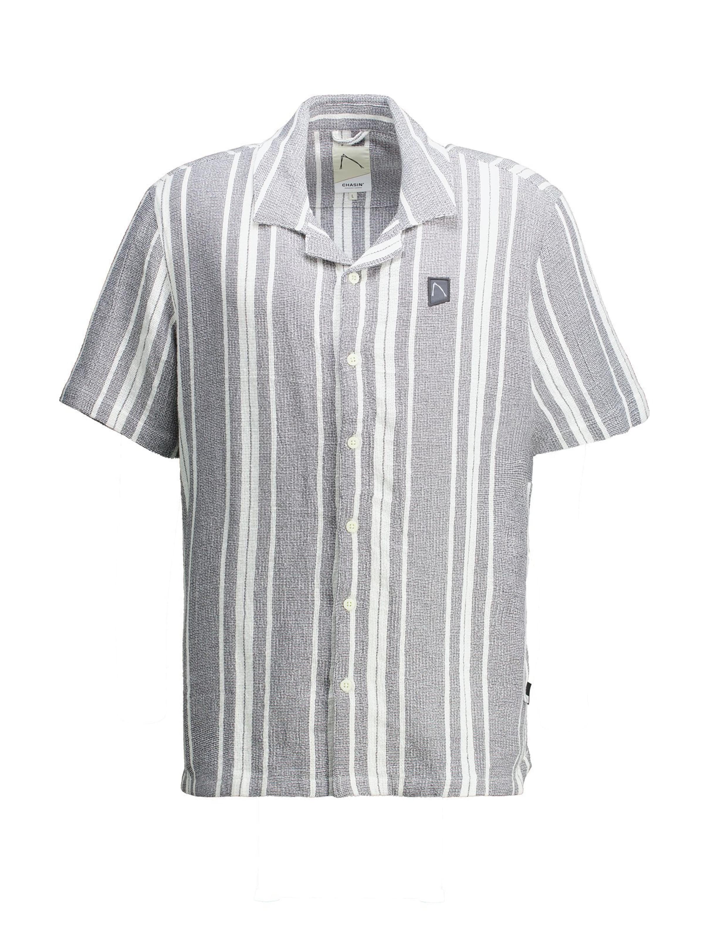 CHASIN' Comfort Fit Shirt in Grau: Vorderseite