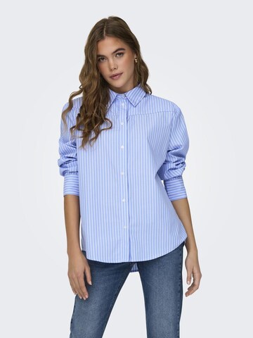 ONLY Blouse in Blauw: voorkant