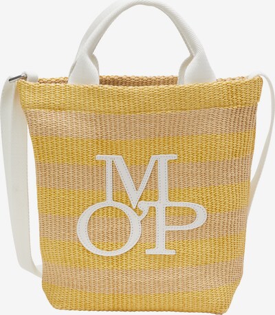 Marc O'Polo Shopper in beige / gelb / weiß, Produktansicht