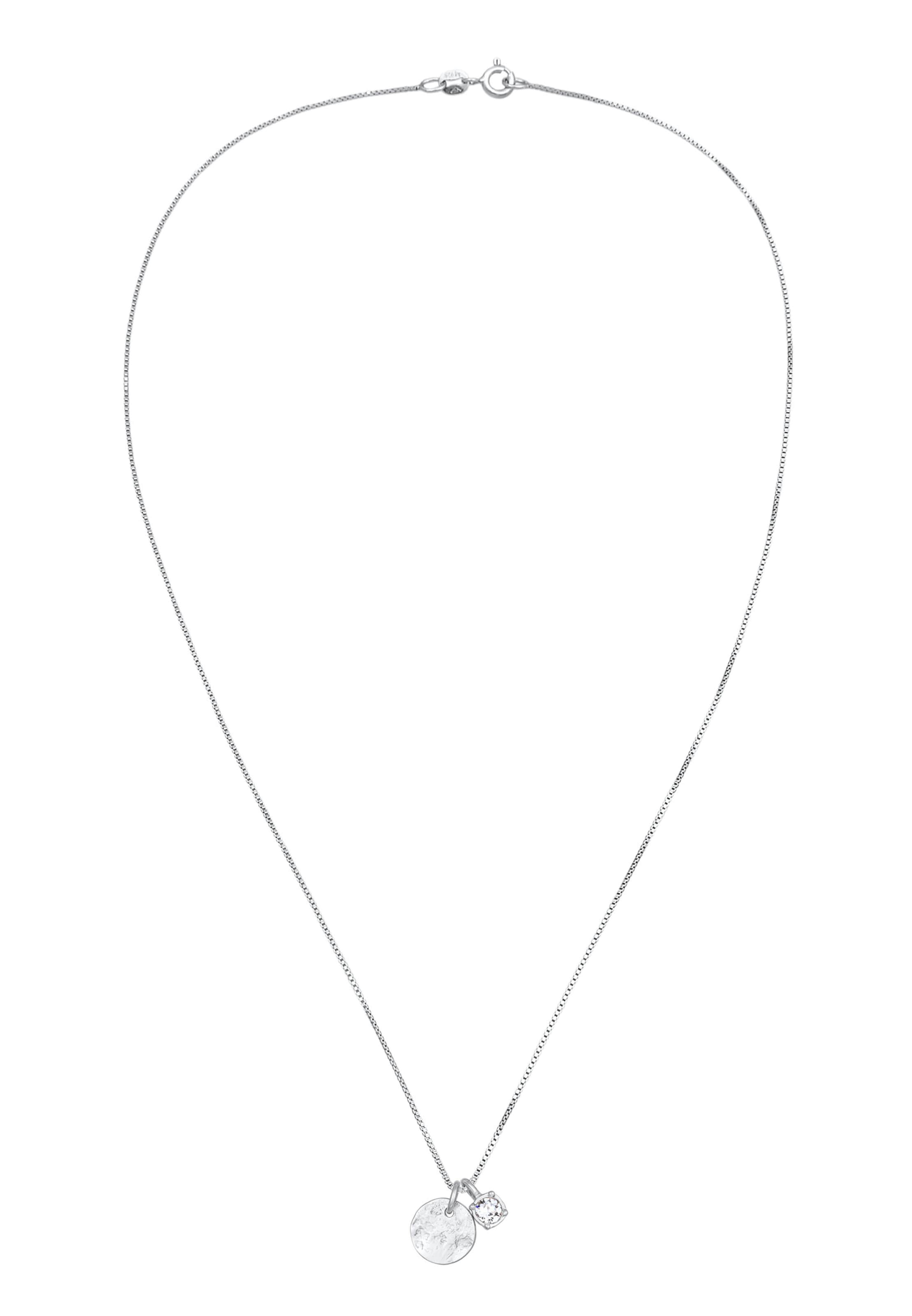 ELLI Ketting in Zilver: voorkant