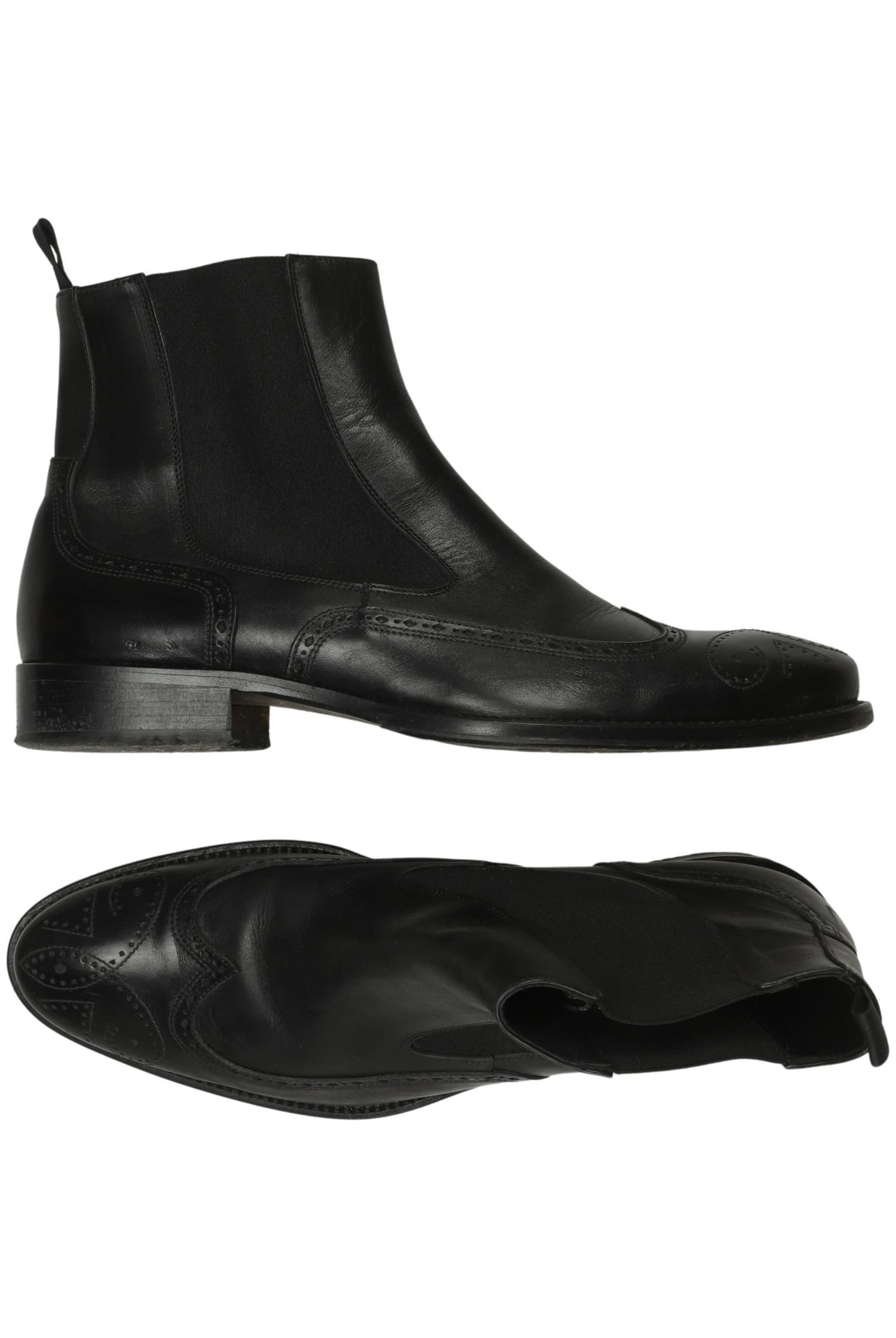 Embassy of Bricks and Logs Anke & Mid-Calf Boots in 44 in Black: front