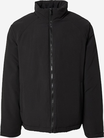 DAN FOX APPAREL Between-Season Jacket 'Onur' in Black: front