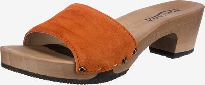 SOFTCLOX Pantolette in orange, Produktansicht