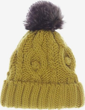 s.Oliver Hat & Cap in One size in Yellow: front