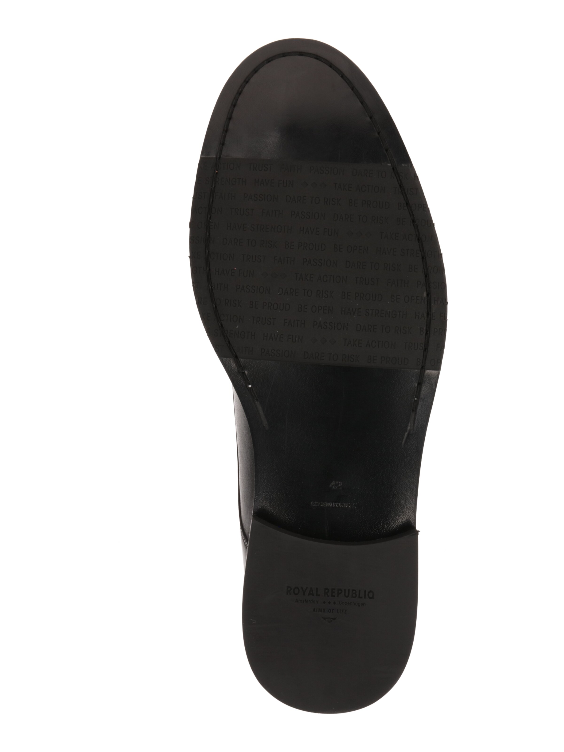 Männer Halbschuhe ROYAL REPUBLIQ Schnürschuh 'Alias' in Schwarz - IW49858 Männer Halbschuhe ROYAL REPUBLIQ Schnürschuh 'Alias' in Schwarz - IW49858