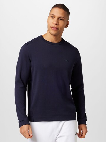 BOSS Sweatshirt 'Salbo' i blå: framsida