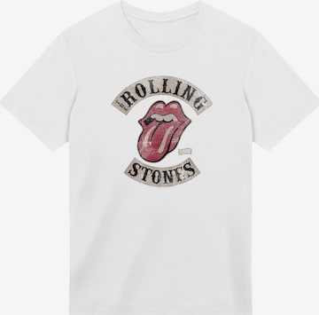T-Shirt 'The Rolling Stones Tour '78' F4NT4STIC en blanc : devant