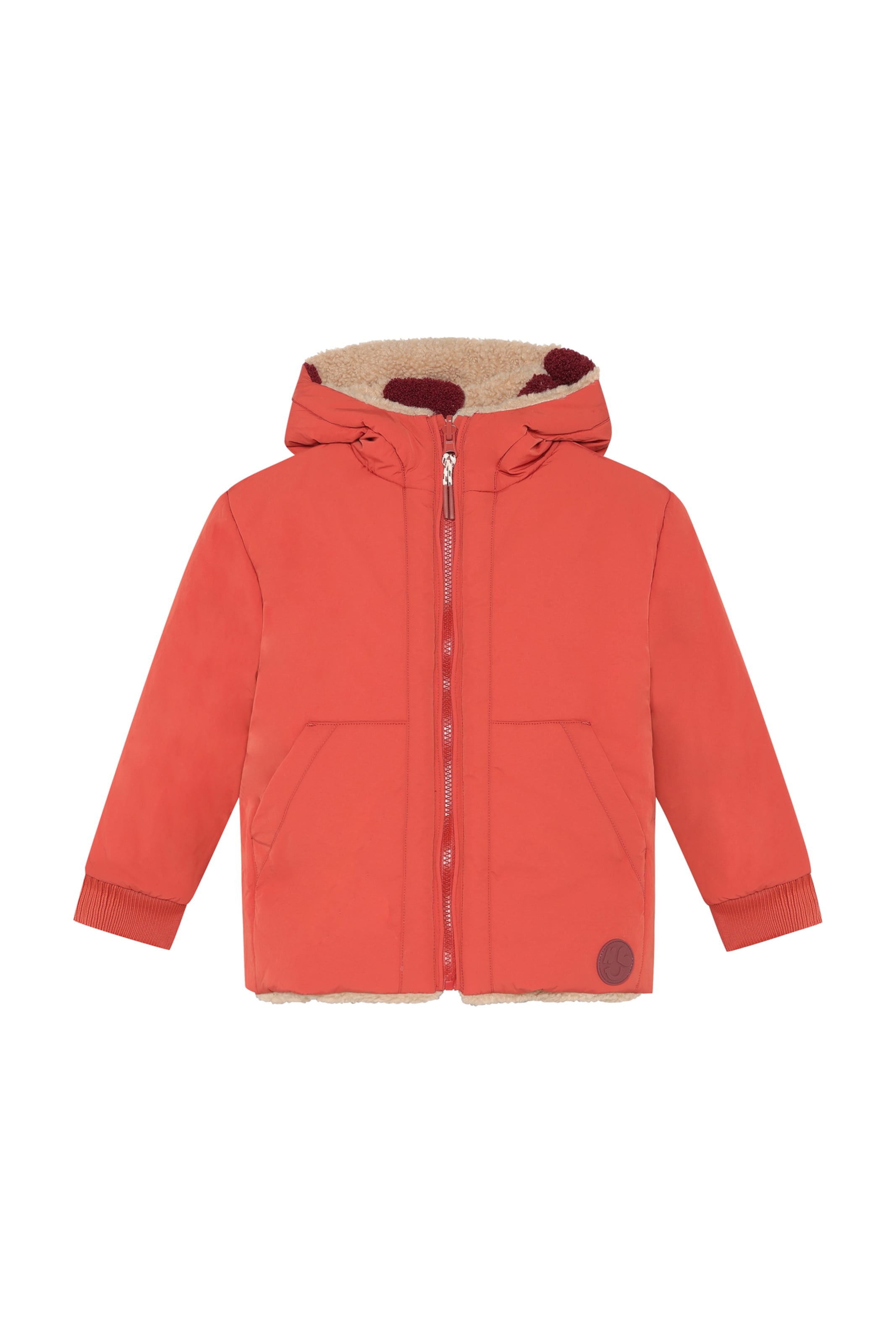 Noppies Winterjas in Roze: voorkant