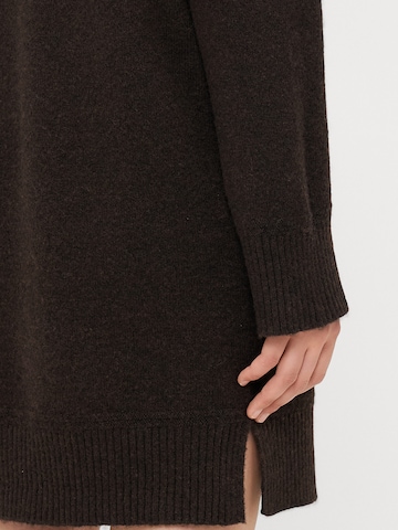 Vero Moda Tall Трикотажное платье 'VMAQUARIUS' в Коричневый
