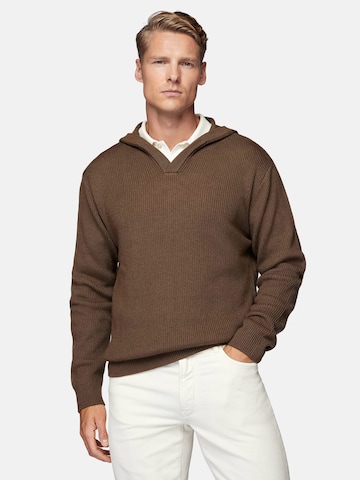 Boggi Milano Pullover in Braun: Vorderseite