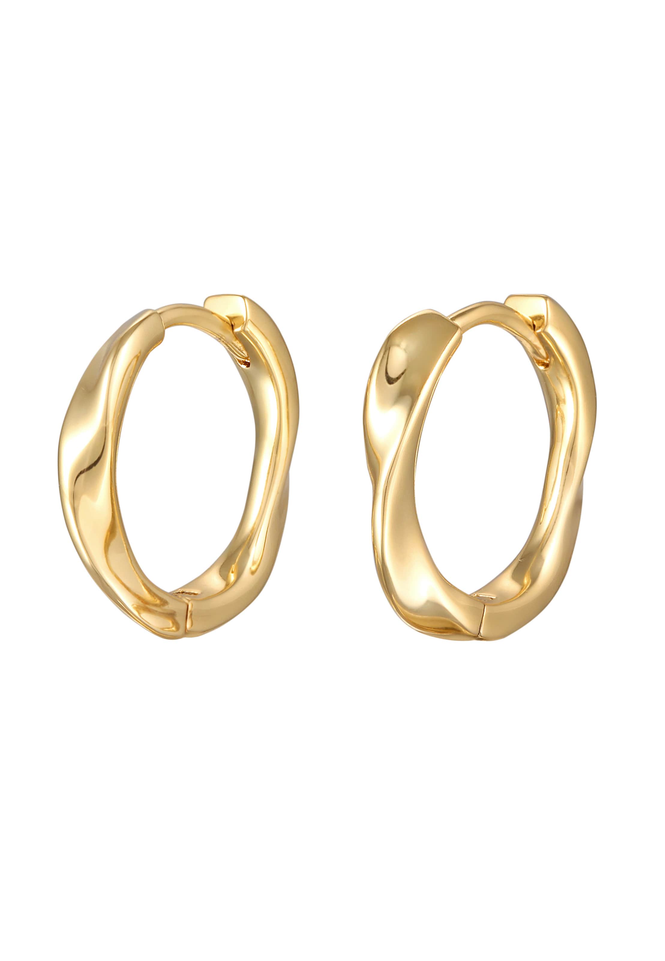 ELLI Örhängen i guld: framsida