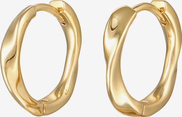 Boucles d'oreilles ELLI en or : devant