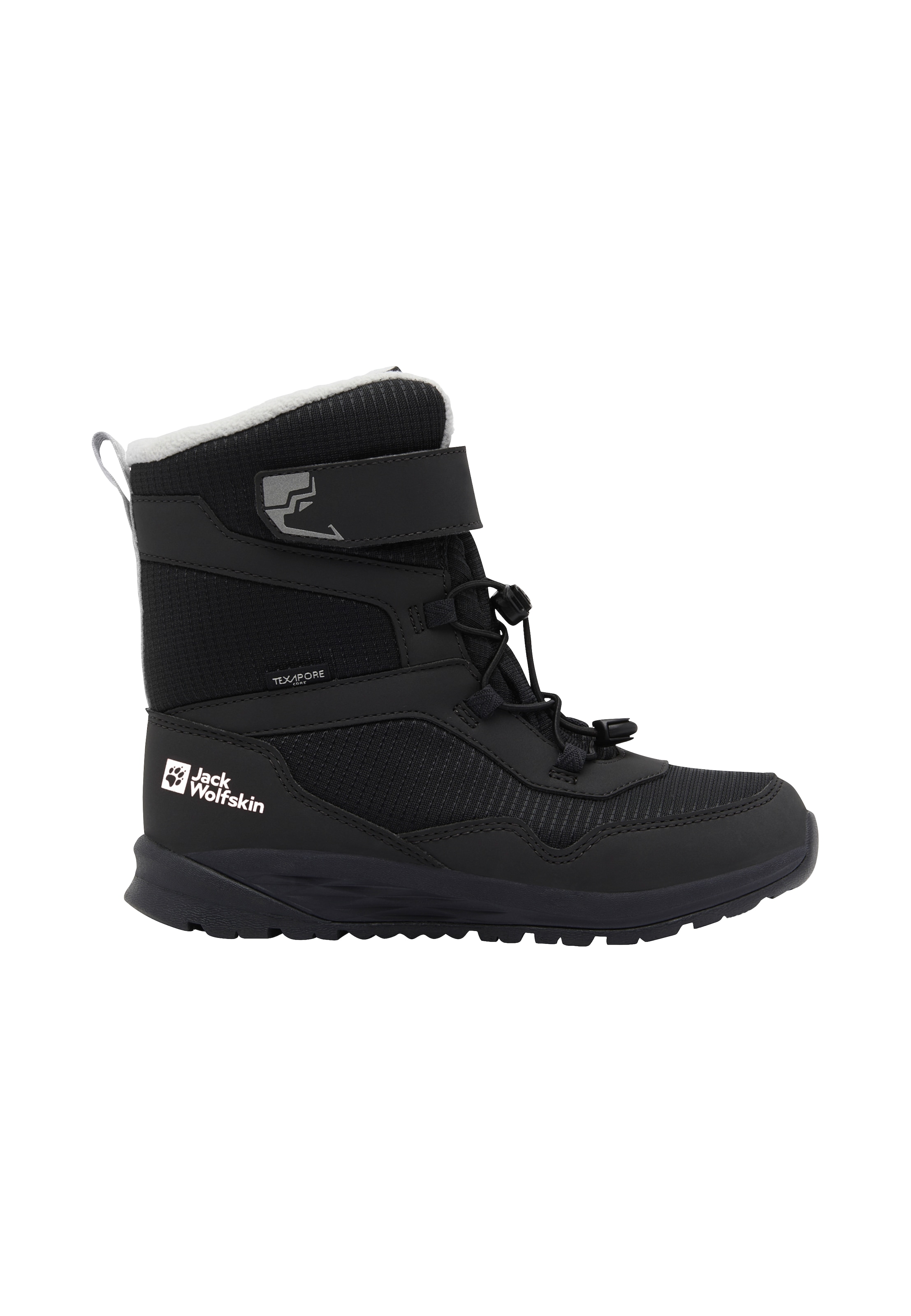 JACK WOLFSKIN Boots in Black: front