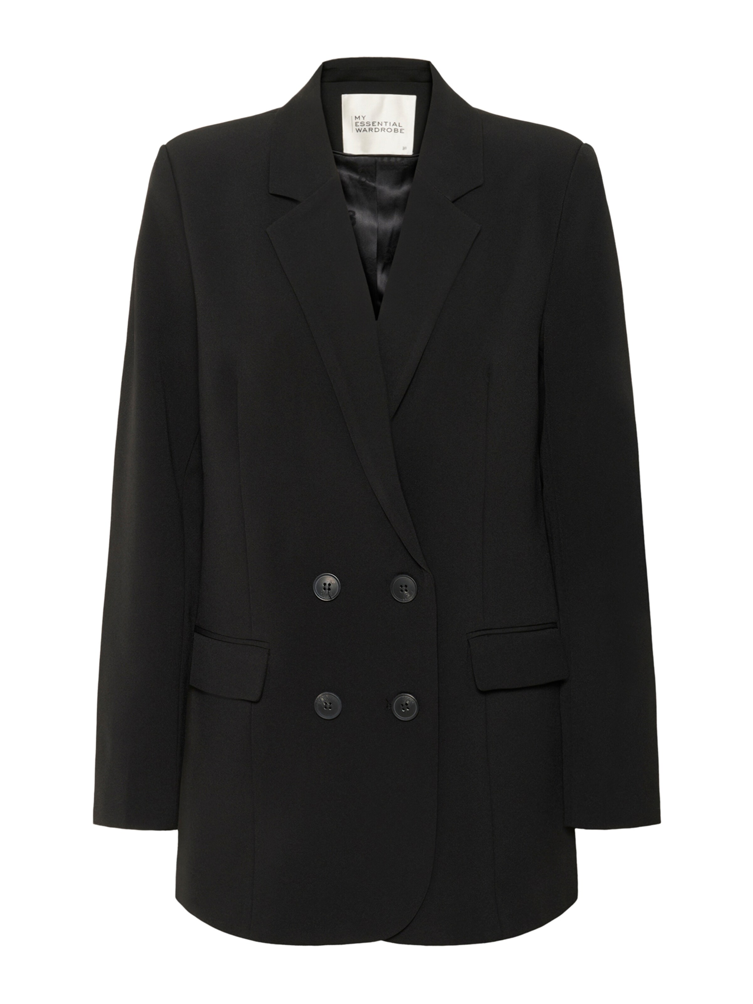 My Essential Wardrobe Блейзер '27 THE TAILORED' в Черный: спереди