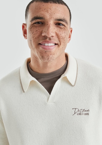 Pull-over QS en blanc