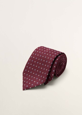 MANGO MAN Tie 'Clasic3p' in Red