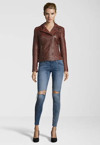 7ELEVEN Between-Season Jacket 'Locky' in Brown