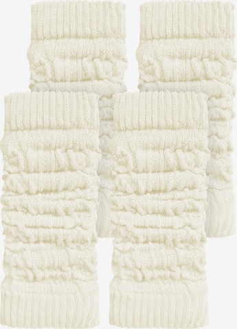 Manchettes normani en blanc : devant