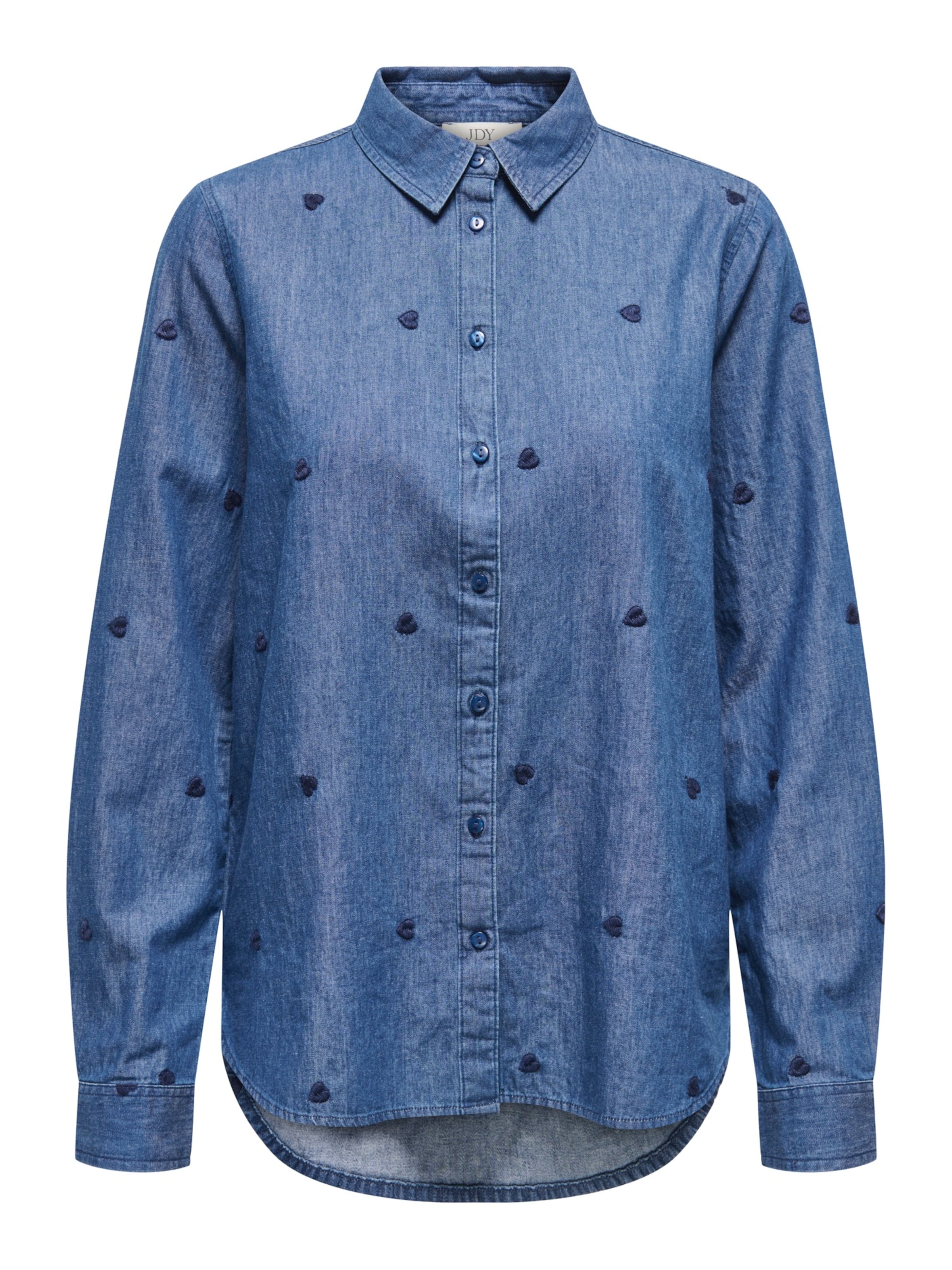 JDY Blouse &#x27;JDYLOVE&#x27; in Blue: front