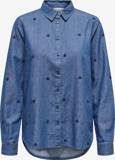 JDY Pusero 'JDYLOVE' värissä sininen denim, Tuotenäkymä