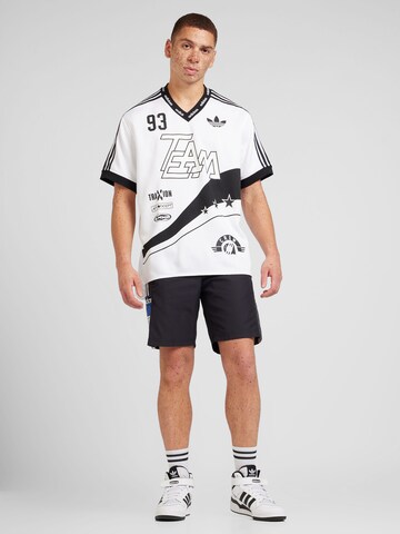 T-Shirt 'TEAM 93' ADIDAS ORIGINALS en blanc