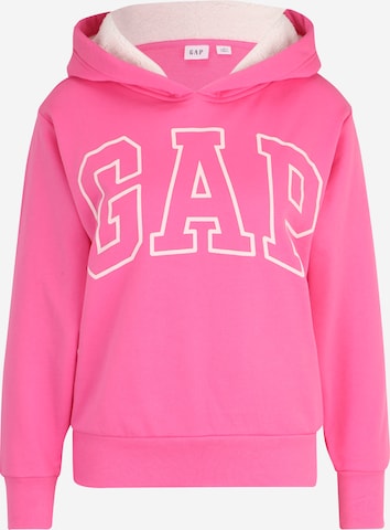 Gap Petite Sweatshirt in Pink: front