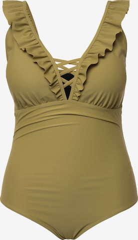 Studio Untold Swimsuit in Green: front