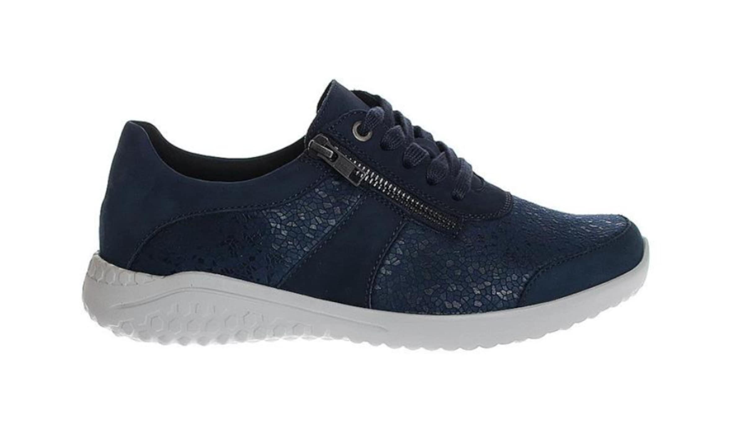 SOLIDUS Veterschoen in Blauw