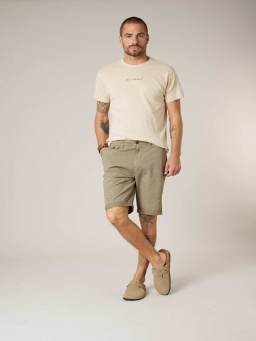 Regular Pantalon chino 'Cuajani' Deeluxe en vert