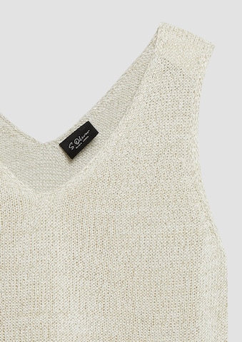 s.Oliver Stricktop in Beige