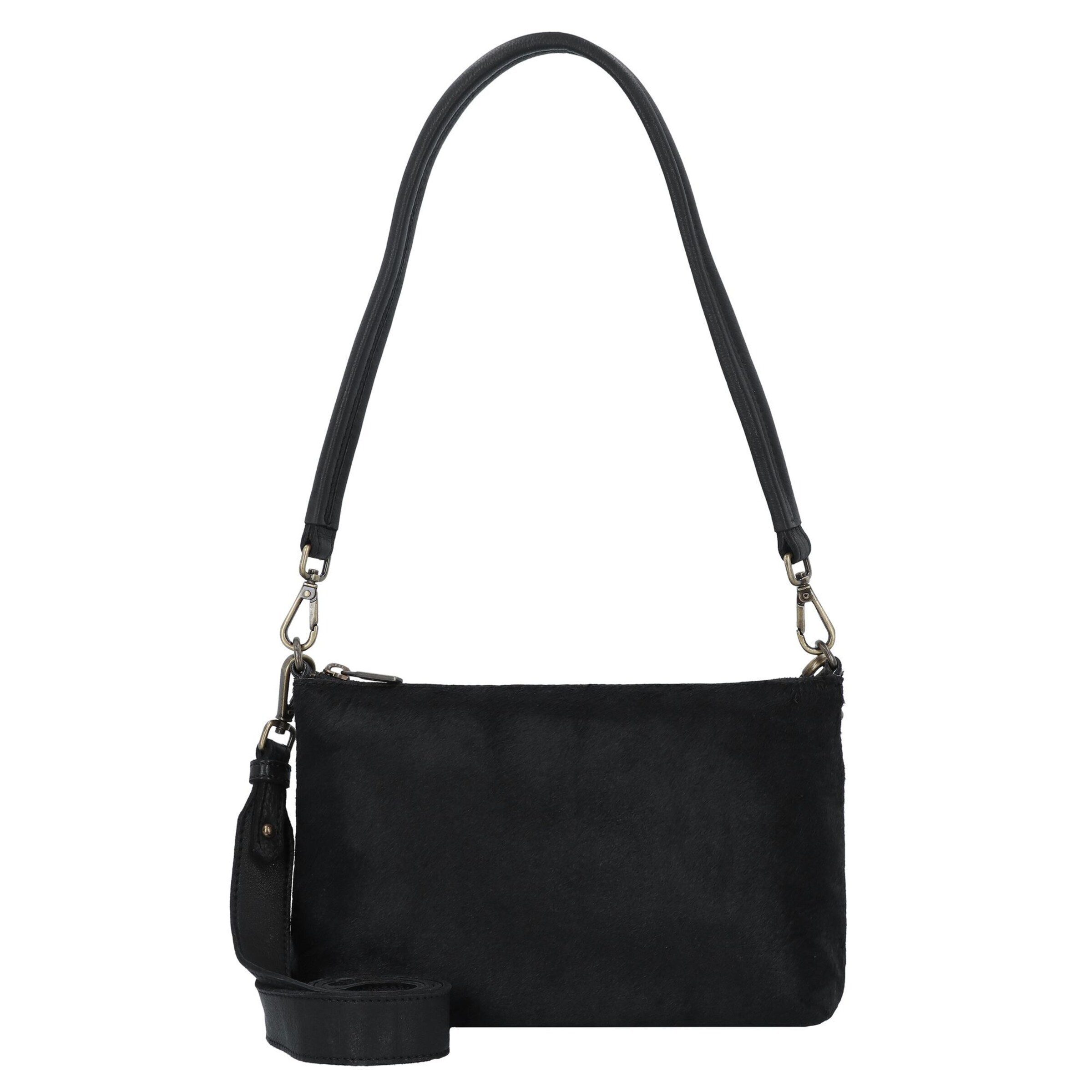 Borsa a spalla 'Westerville' di Cowboysbag in nero: frontale