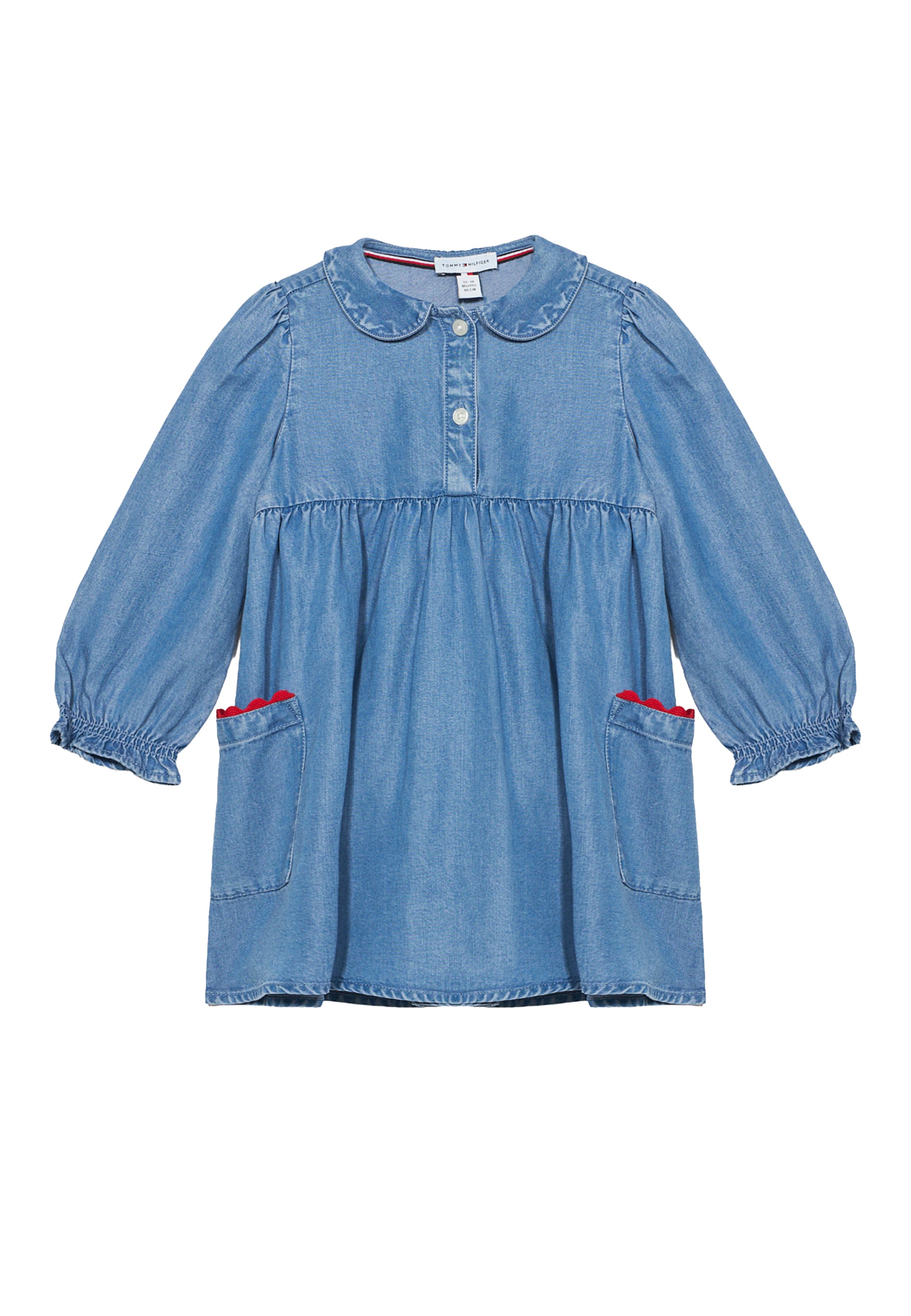 TOMMY HILFIGER - Vestido em azul: frente