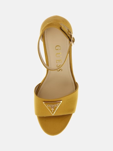 GUESS Sandals 'Seton' in Yellow