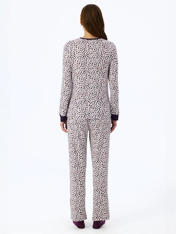 Pantalon de pyjama 'PENTI Midnight Mood Bedruckte Pyjamahose' Penti en marron