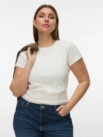Maglietta 'VMCHLOE' di Vero Moda Curve in bianco: frontale