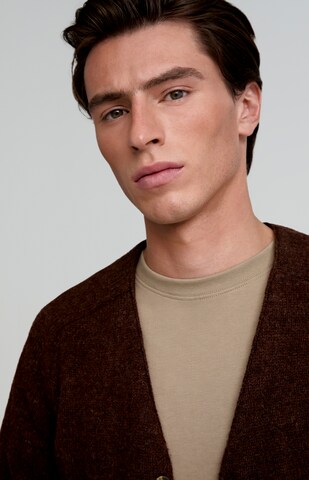 Scalpers Knit Cardigan 'Hansen' in Brown