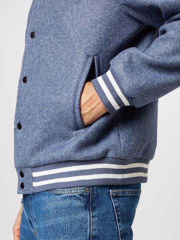 BURTON MENSWEAR LONDON Tussenjas 'Varsity' in Blauw