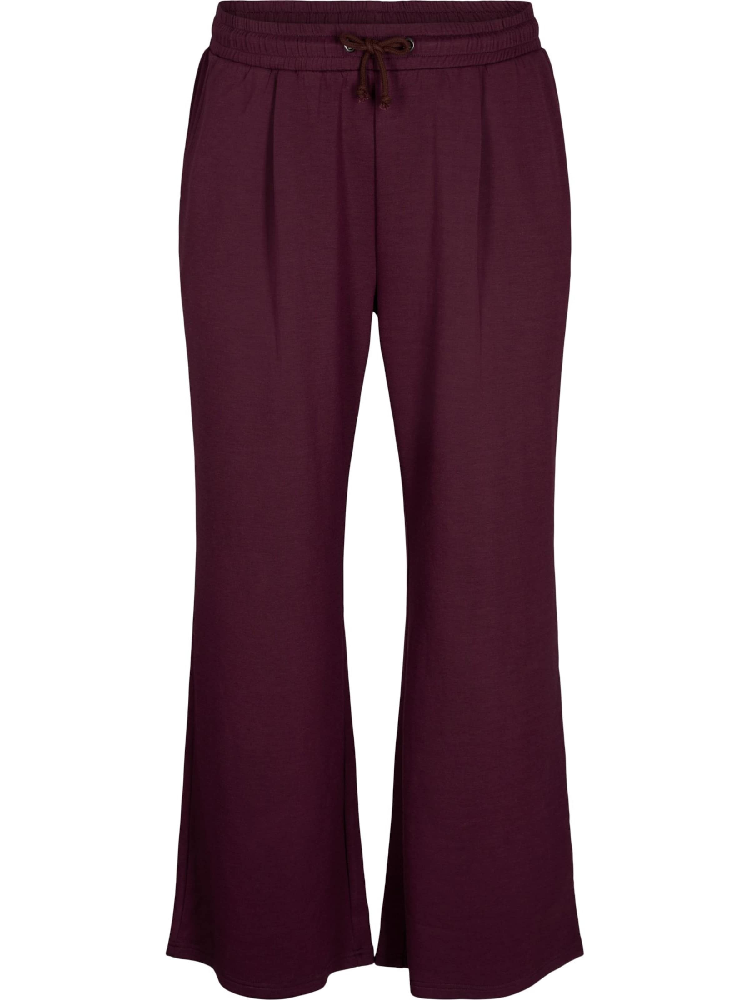 regular Pantaloni 'MALISA' di Zizzi in rosso: frontale