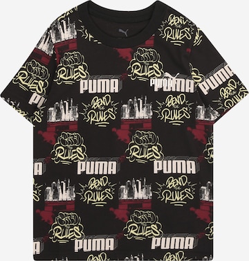 Maglietta '90s' di PUMA in nero: frontale