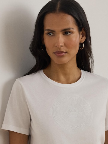 Maglietta di Lauren Ralph Lauren in bianco