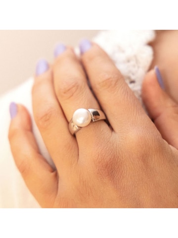 Zeeme Ring in Weiß: Vorderseite
